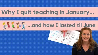 Why I Quit Teaching | Teacher Vlog North Carolina
