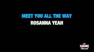 Rosanna in the Style of "Toto" karaoke video with lyrics (no lead vocal)