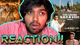 The Legend Saravedi (Tamil) | REACTION!! | The Legend | Legend Saravanan | Harris Jayaraj | JD–Jerry