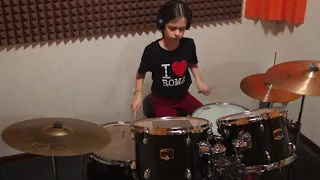 Алиса - Небо славян (drum cover by Sonya 10 years old)