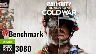 Call of Duty: Cold War | RTX 3080 | Benchmark 1440P | Ultra Settings