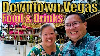 DOWNTOWN VEGAS FOOD & DRINKS!