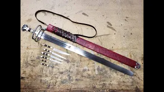 16thc. Replica Katzbalger sword from southern Germany or Switzerland.