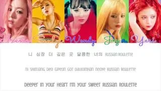 Red Velvet – Russian Roulette (러시안 룰렛) [Color Coded Han|Rom|Eng Lyrics]