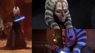 Shaak Ti Scenes (Ep 2, Clone Wars, Ep 3)