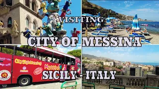 [4K] Visiting Messina, Sicily, Italy