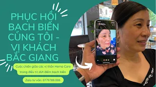 BẠCH BIẾN VÀ DỨT ĐIỂM CÔ LAN HOA  | Điều trị bạch biến HemaCare