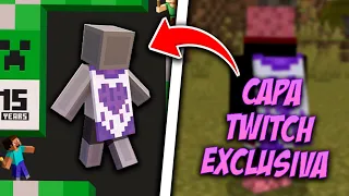 💜GUIA PARA CONSEGUIR LA EXCLUSIVA CAPA DE TWITCH EN MINECRAFT [LIMITADA]💜