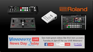 Introducing New Roland Pro Video Switchers & Bundles