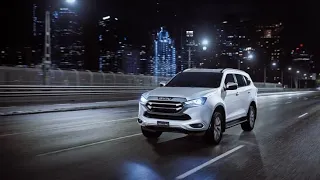 Isuzu MU-X - как светит и едет ночью?