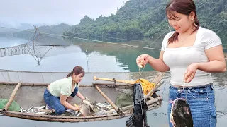 FULL VIDEO: Many ways for girls to fish on the lake.