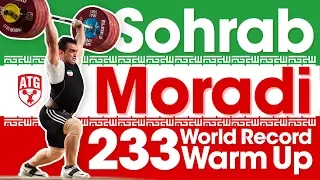 Sohrab Moradi 233kg Clean & Jerk World Record with Warm Ups at 2017 World Championships