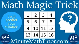 Math Magic Trick | I Will Predict Your Number | Minute Math