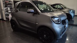 Smart Fortwo 0.9 turbo Prime pack sport....inizio video "movimentato"...colpa di Tremoligno 🖤