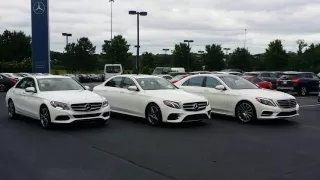 Comparing the Mercedes-Benz C-Class, 2017 E-Class and S-Class