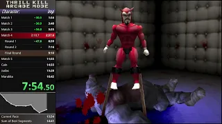 Thrill Kill Arcade Mode Speedrun (Imp, Normal, 13:42 without loads)