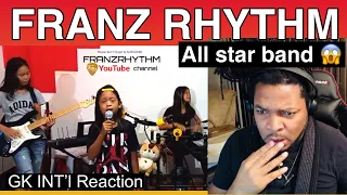 FRANZ RHYTHM ROCK RAKAN NA - SIAKOL COVER (GK INT'L REACTION)