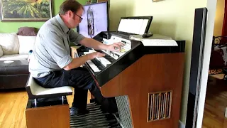 Martin Beaulieu plays "Meditation & Summer Samba" on Hammond Concorde 2127 1972