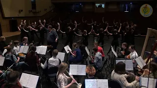 Репетиция концерта Ансамбля Локтева. Rehearsal of the concert of the Loktev Ensemble.