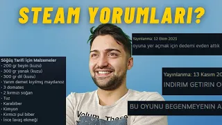 AŞIRI KOMİK STEAM YORUMLARI