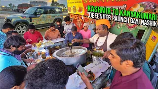 India's Biggest Food Tour NASHIK Ep27 😍 Maharashtrian Biryani, Zanzari Misal, Tarri Poha, Loni Dosa