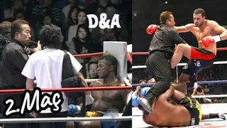 Badr Hari Kırmızı Kart Gördü VS Remy Bonjasky 2 (2008) Özet - Dövüş ve Adrenalin