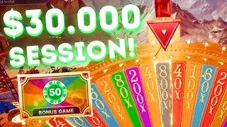 30.000$ VS RED DOOR ROULETTE LIVE