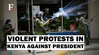 Violent Protests Erupt In Kenya Against President, Police Clash With Demonstrators