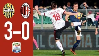 AC Milan take three steps back: Verona win 3-0