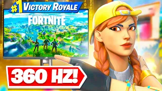 This Is What 360HZ Looks Like in Fortnite (Ultra Smooth)