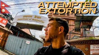 Attempted extortion by Nepali immigration - Gearing up for Riding the Himalayas - Nepal Motovlog EP4