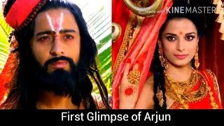 Arjun Draupadi First Meet|Shaheer&Pooja|Arjun Draupadi love theme bgm