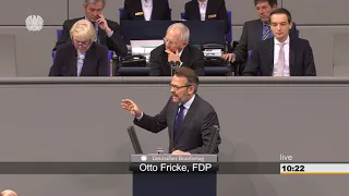 Otto Fricke: Finanzen, Bundesrechnungshof [Bundestag 20.11.2018]