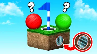 Golf It on ONE MINECRAFT BLOCK