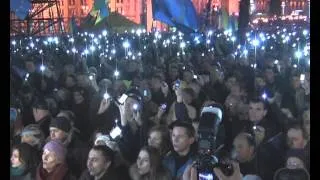 29.11.2013 Майдан. Державний гімн України