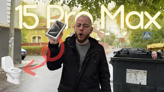 Розпаковка та перші враження від iPhone 15 Pro Max