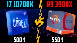 INTEL СДЕЛАЛИ БОГА БОГОВ // CORE i7-10700K vs RYZEN 9 3900X