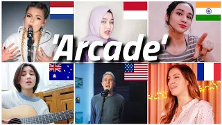 Who sang it better: Arcade ( India, Indonesia, Netherlands, Australia, France, US) Duncan Lawrence