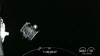 Watch SpaceX deploy the Korea Pathfinder Lunar Orbiter in this view from space