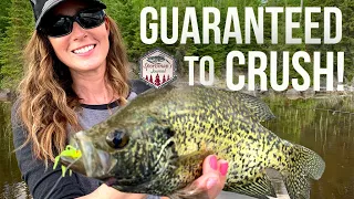 NEW "SECRET BAIT" Crushes Shallow Water Crappies (GUARANTEED)!!