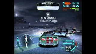 NFS Carbon Police Chase 4 Jaguar XK