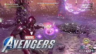 Iron Man vs Scientist Supreme With Mark 85 MCU Armor - Marvel's Avengers Game (60FPS)