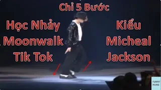 Hướng Dẫn Nhảy MOONWALK 5 Bước, Học Nhảy Micheal Jackson, Cách Đi MOONWALK Kiểu Micheal Jackson.