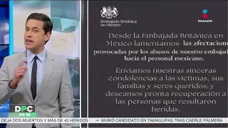Embajador de Reino Unido en México apunta con un rifle a empleado y es despedido | Monólogo | DPC