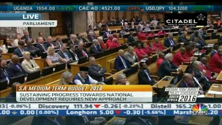 Mid Term Budget Policy Speech with Minister Pravin Gordhan