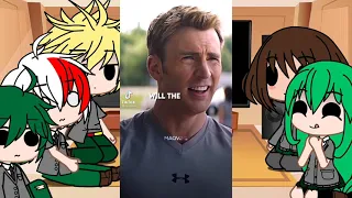 My Hero academia react to Avengers. (Gacha Club) ASAHI-CHAN