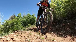 Brownstone Trail to Belly Wash in Santaquin Canyon