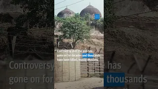 Modi inaugurated a Hindu temple built on the ruins of a mosque