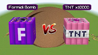 formidi bomb vs tnt x10000