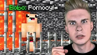 Ktoś PORWAŁ BOBO w Minecraft! *HEROBRINE?*